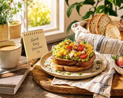 Bread for Breakfast: 25 Quick Ideas in 30 Minutes
