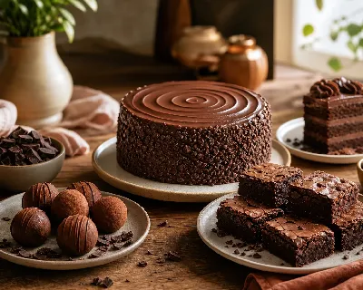 Bakery chocolate desserts featuring India’s most-loved classic treats.