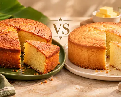 Indian ghee cake vs butter